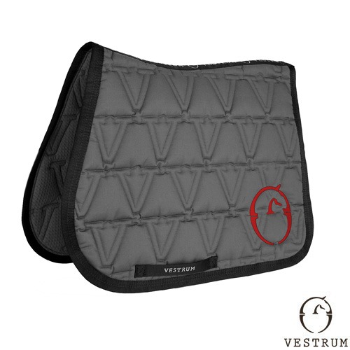 [VESTRUM] Calbary V logo 승마 장애물용 점핑 안장패드