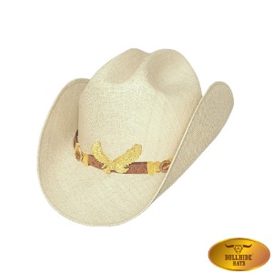 [BULLHIDE HATS] 여름용 웨스턴 카우보이 모자